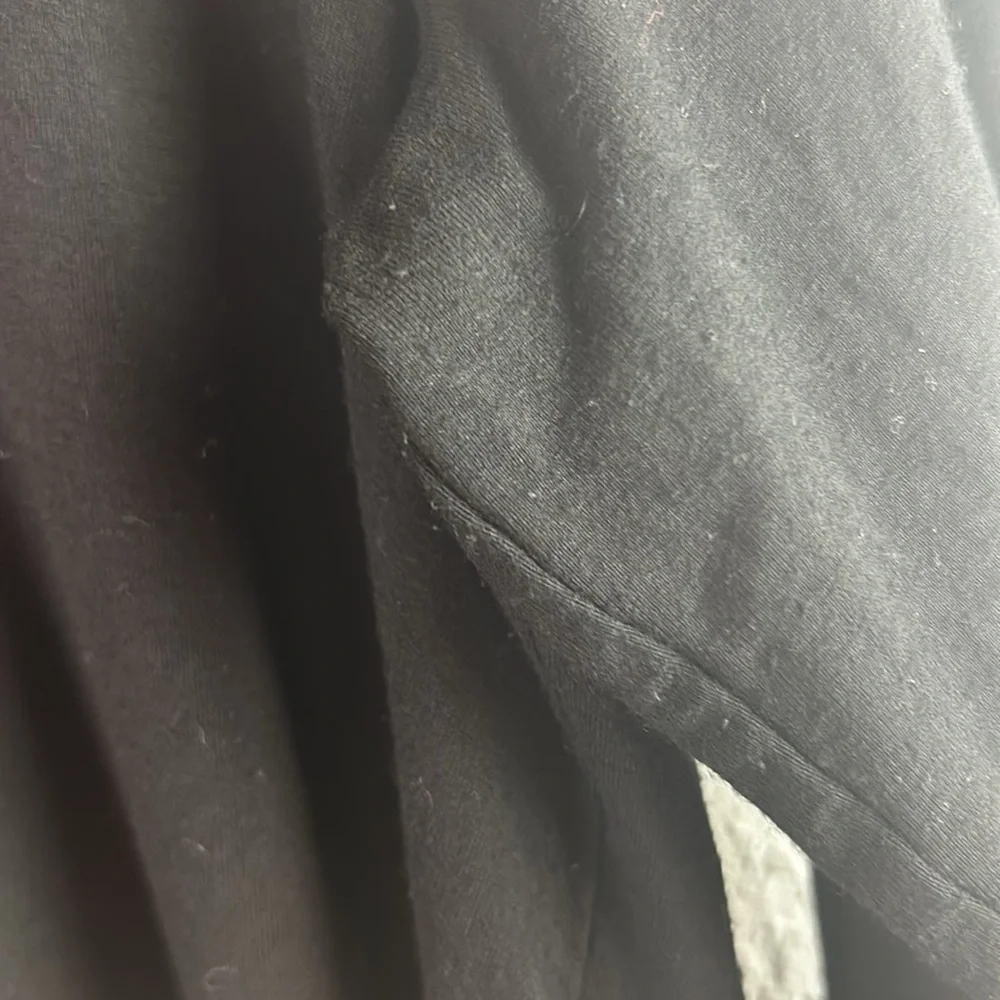 Eileen Fisher Black Long-sleeve Jersey Swing Top small - Picture 6 of 6